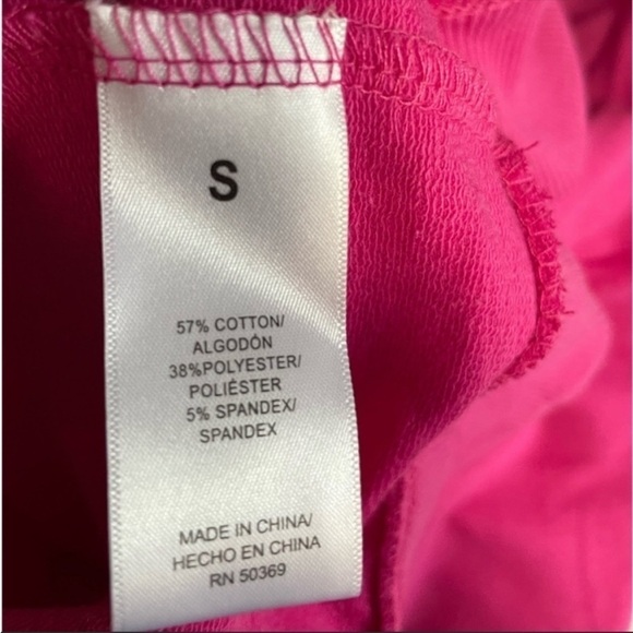 NWT Juicy Couture Sport graphic long sleeves pink crewneck sweatshirt. Small. - Picture 4 of 6